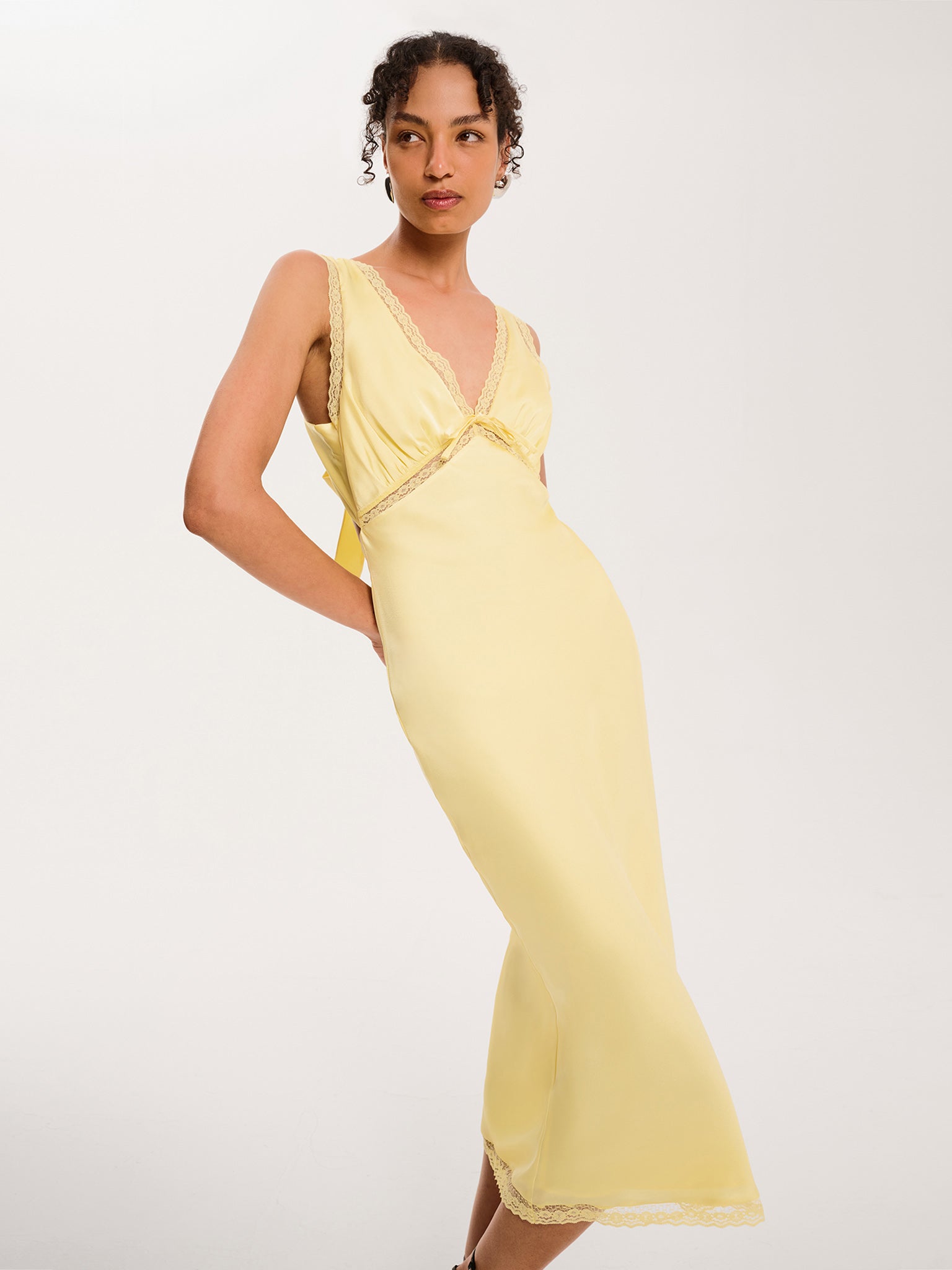 Maisie Dress in Lemonade – OMNES
