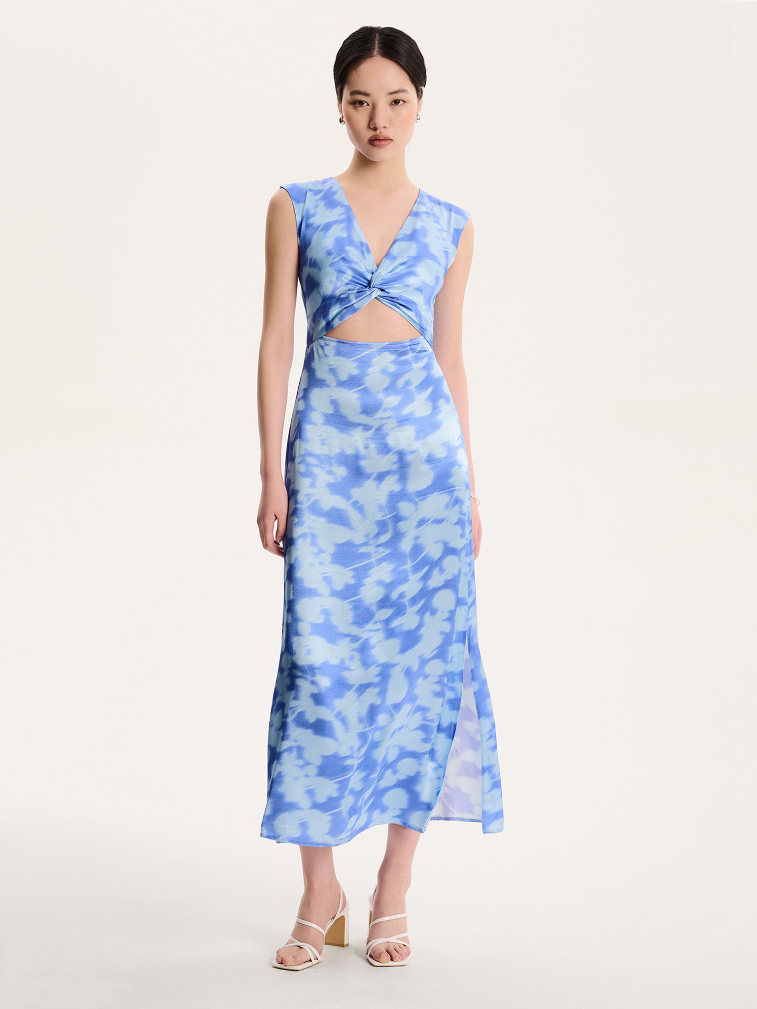 marin maxi dress Marin Dress in Blurred Floral