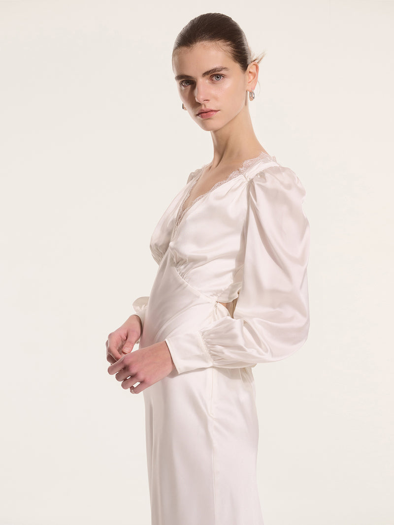 Martinique Dress in Ivory