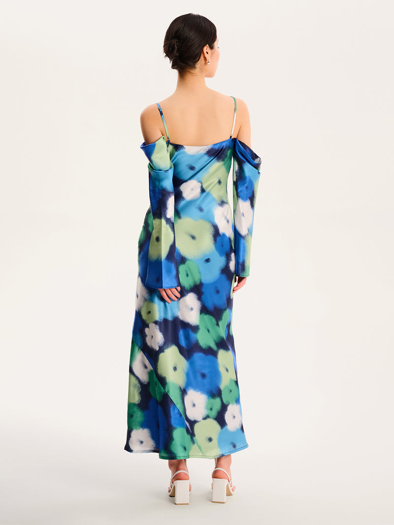 Munique Dress in Spray Floral