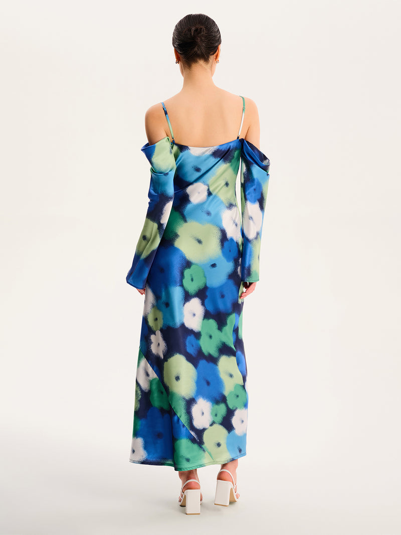 Munique Dress in Spray Floral