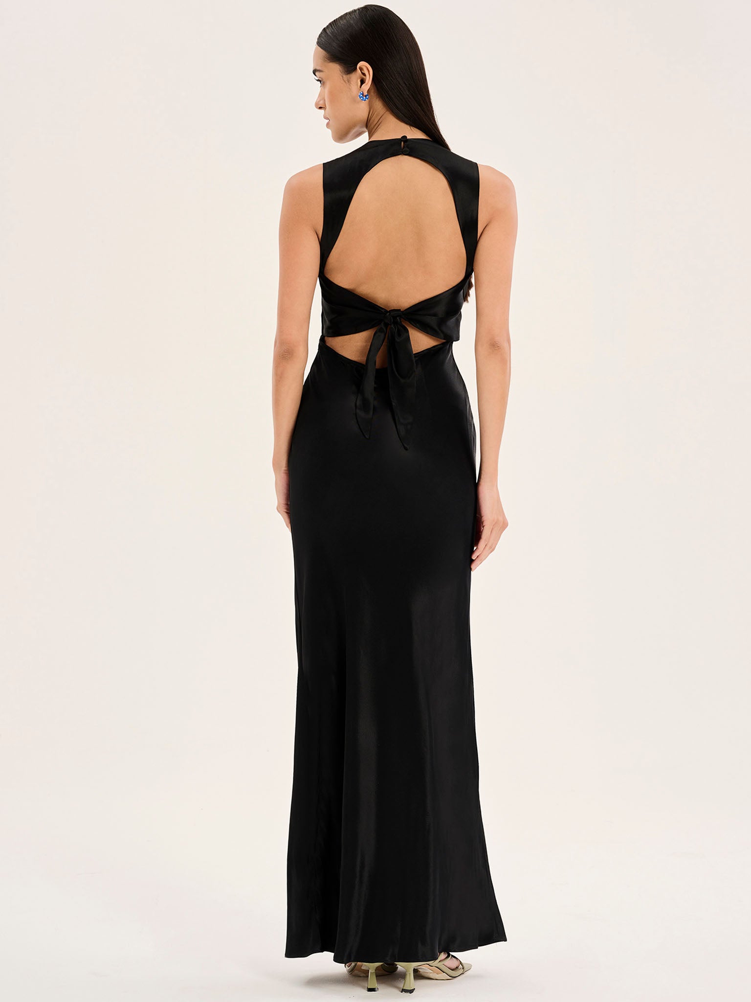 Nova Tie Back Dress in Black | OMNES | Dresses | Occasionwear | Sustainable & Affordable Clothing | Shop Women's Fashion Nova Tie Back Dress in Black | OMNES | Dresses | Occasionwear | Sustainable & Affordable Clothing | Shop Women's Fashion
