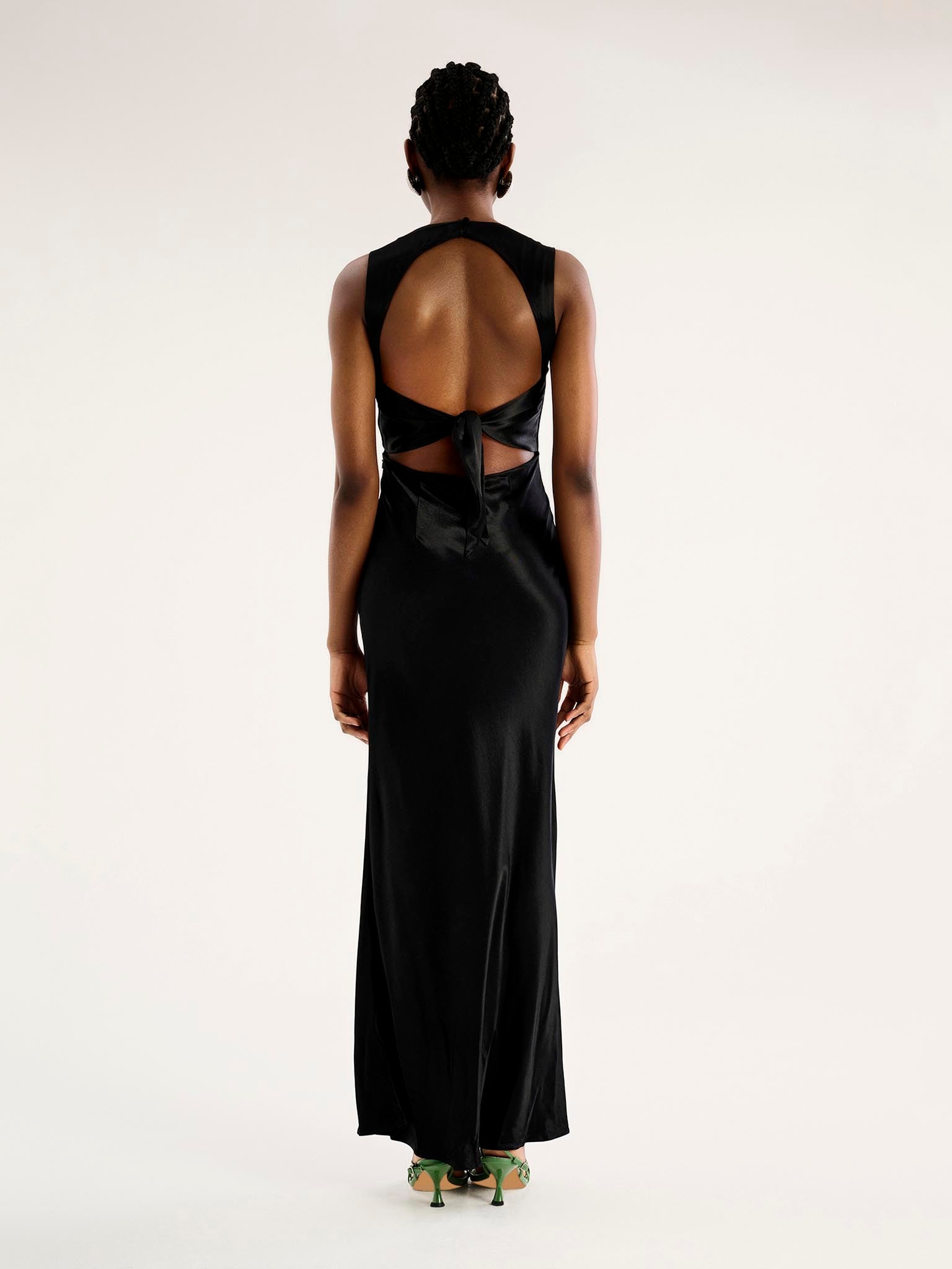 Nova Tie Back Dress in Black | OMNES | Ethical & Affordable Clothing | Shop Women's Dresses Nova Tie Back Dress in Black | OMNES | Ethical & Affordable Clothing | Shop Women's Dresses