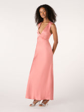 Load image into Gallery viewer, Nova Tie Back Dress in Coral