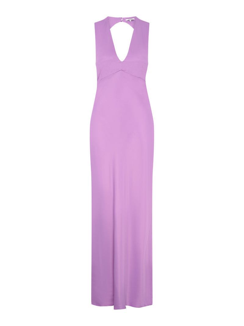 Nova Tie Back Dress in Lilac