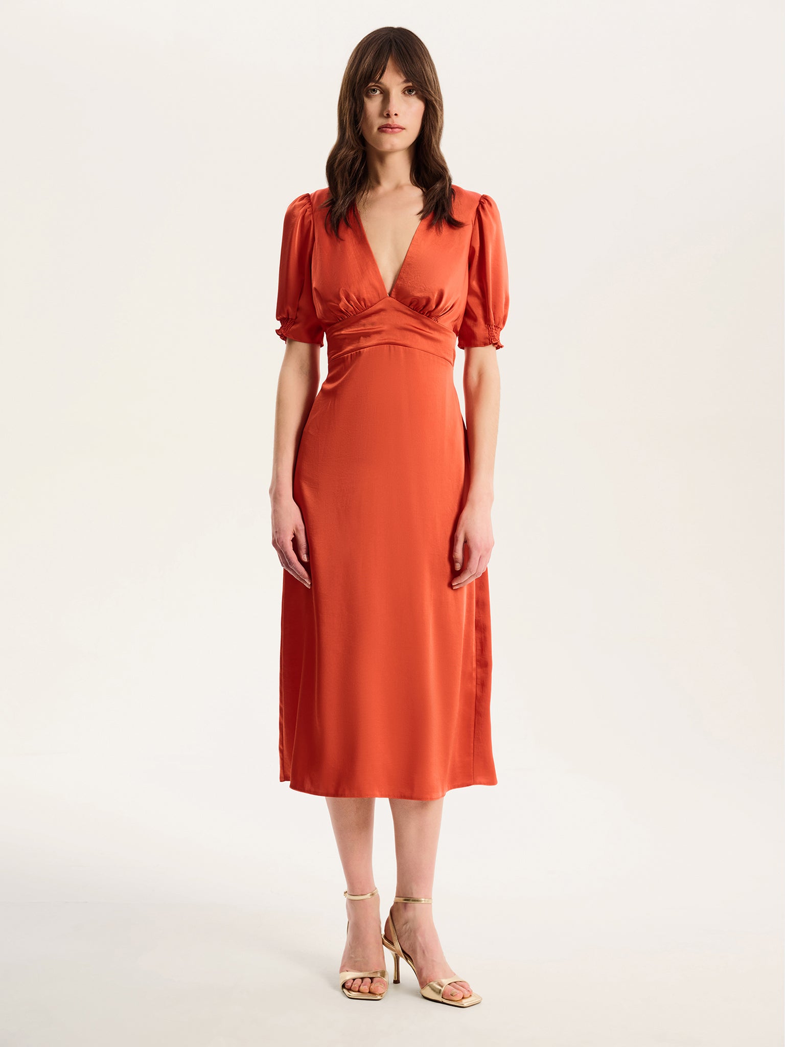 Odette Dress in Burnt Orange - 6 Odette Dress in Burnt Orange - 6