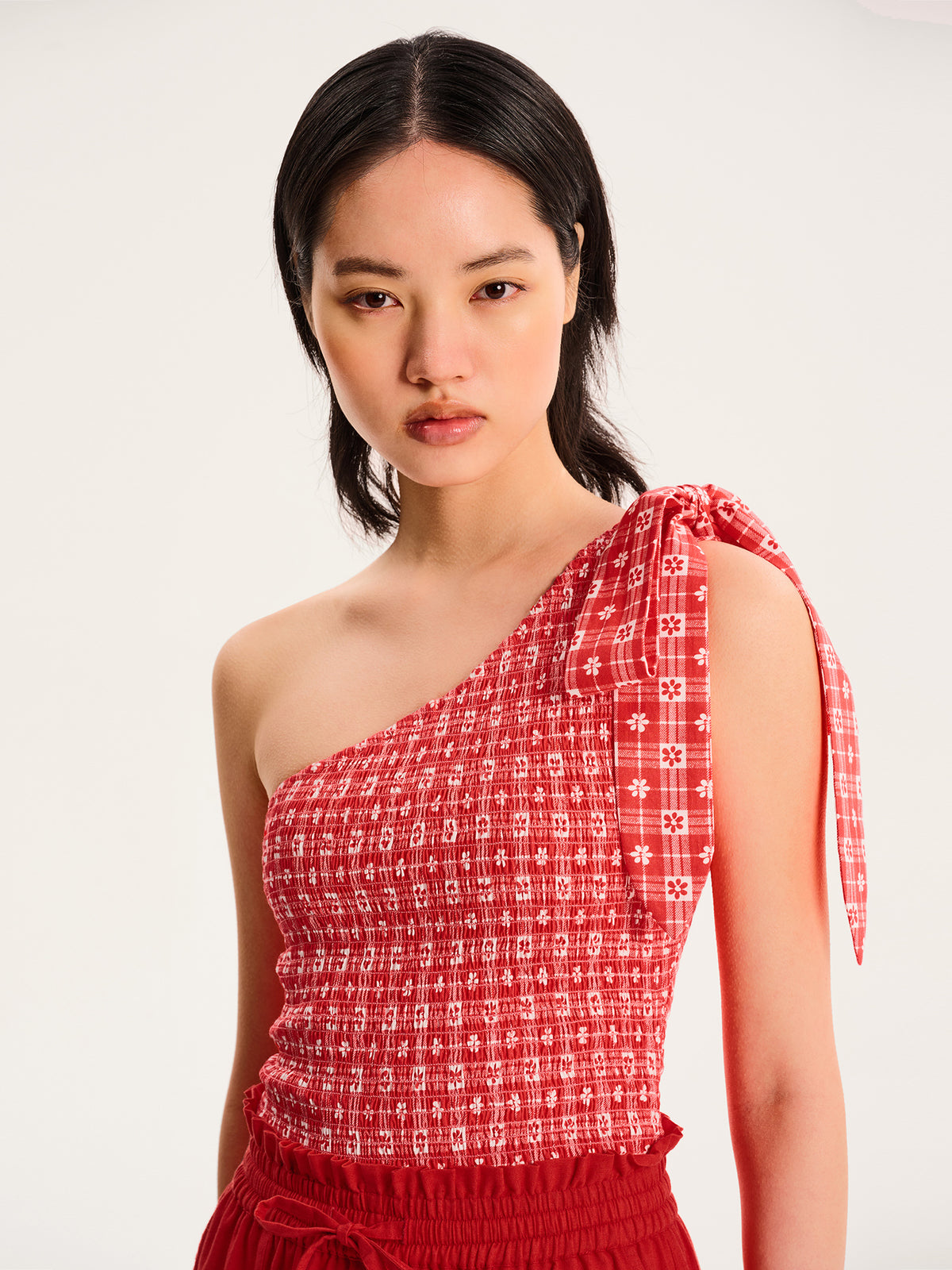 Prudence Top in Red – OMNES