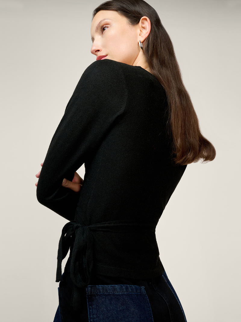 Rex Ballet Top in Black
