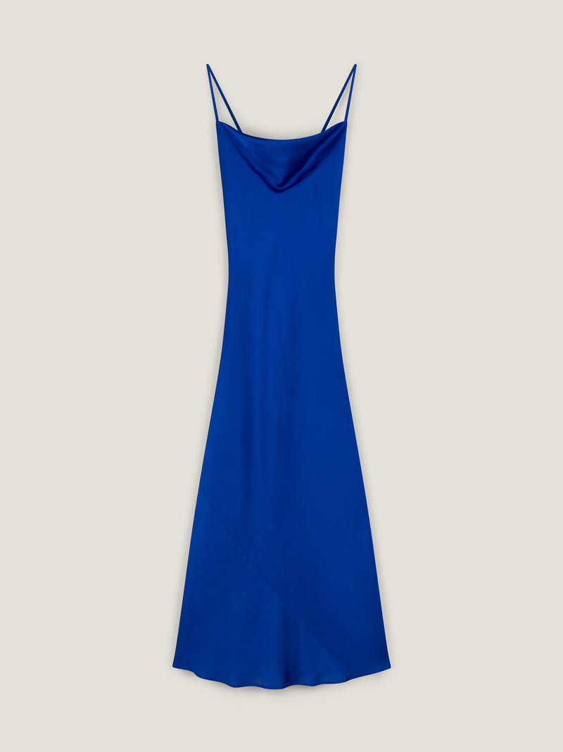 Riviera Dress in Cobalt
