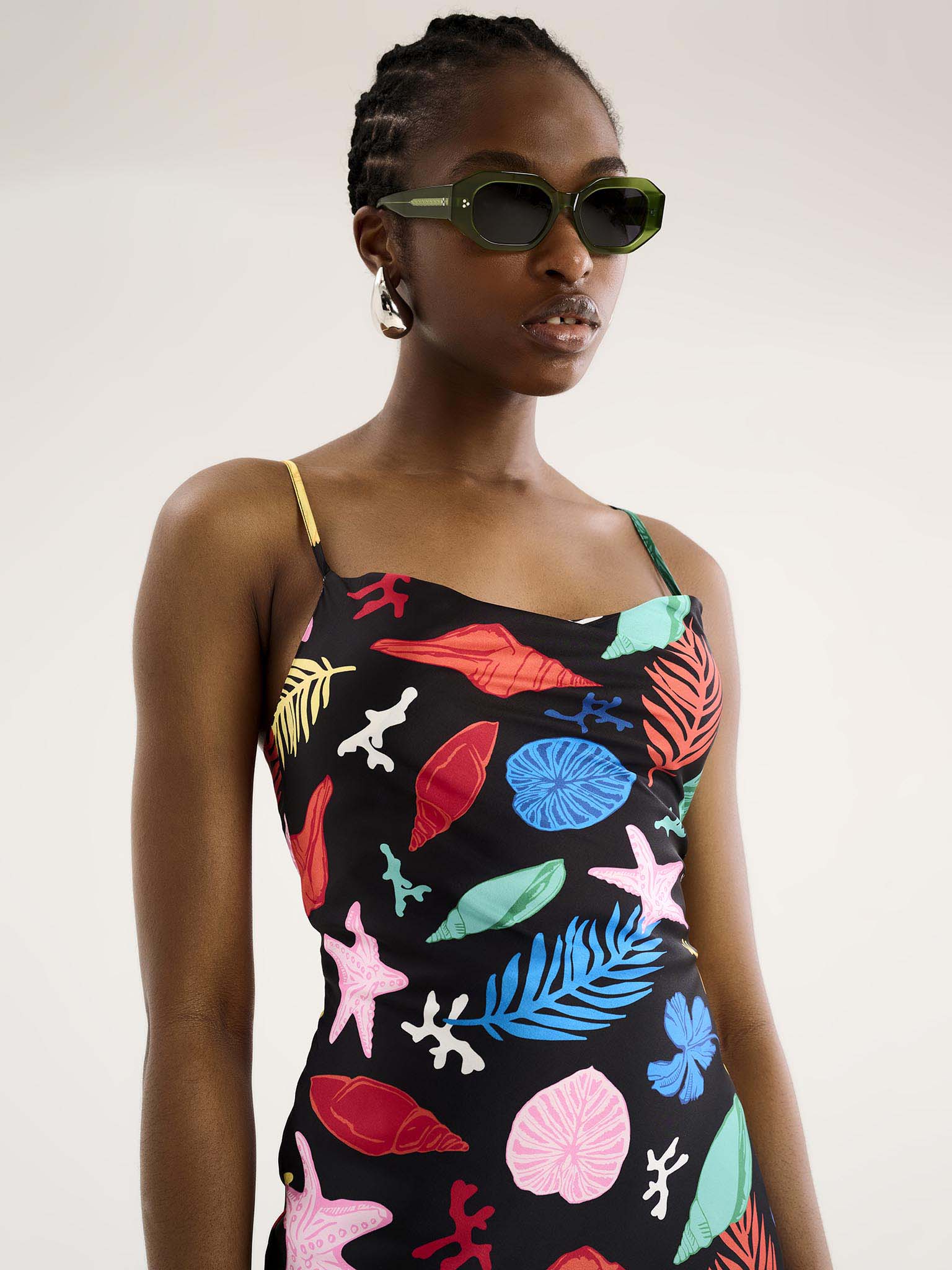 Riviera Dress in Shell Print | OMNES | Ethical & Affordable Clothing | Shop Women's Dresses Riviera Dress in Shell Print | OMNES | Ethical & Affordable Clothing | Shop Women's Dresses