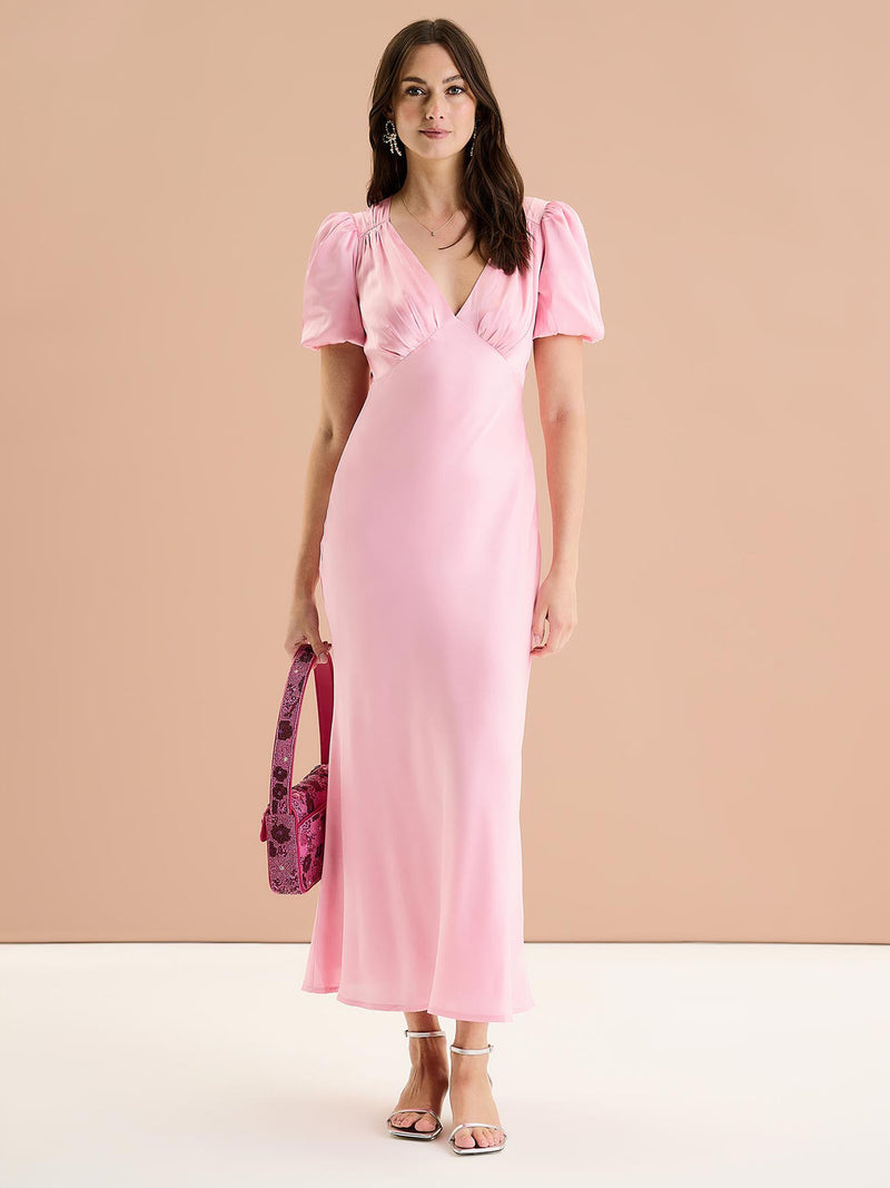 Pink Maxi Dresses | Women's Maxi Dresses in Pink | OMNES Pink Maxi Dresses | Women's Maxi Dresses in Pink | OMNES