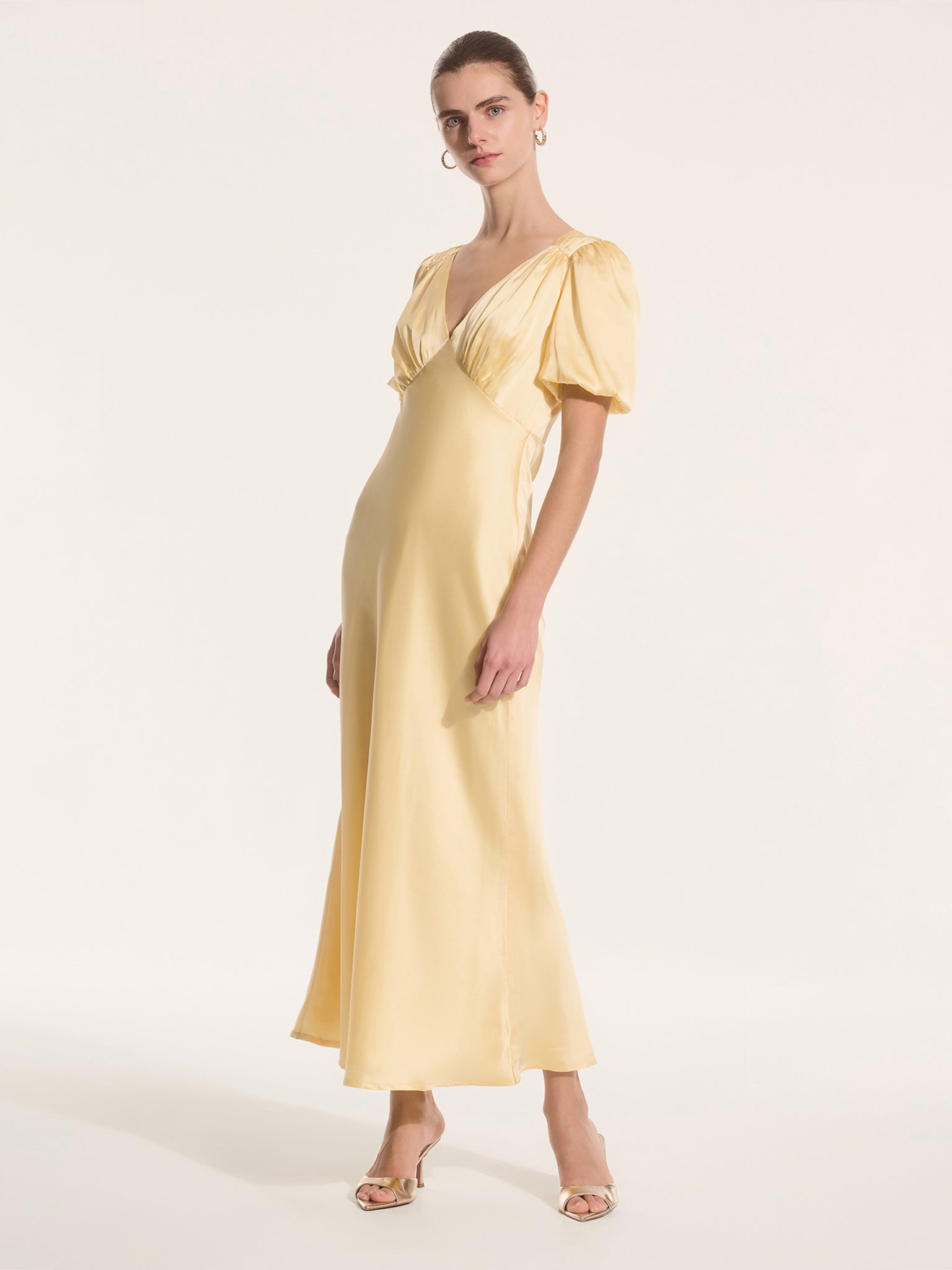 Rosie Dress in Vintage Yellow Rosie Dress in Vintage Yellow
