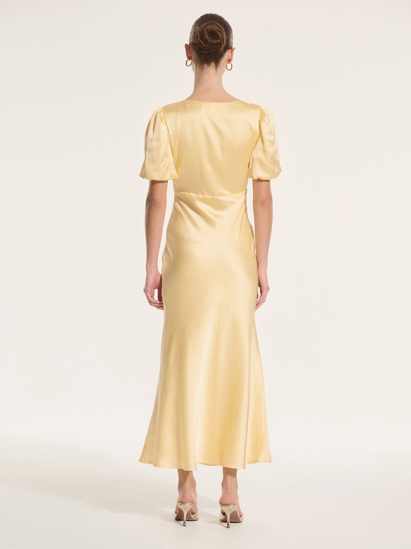 Rosie Dress in Vintage Yellow