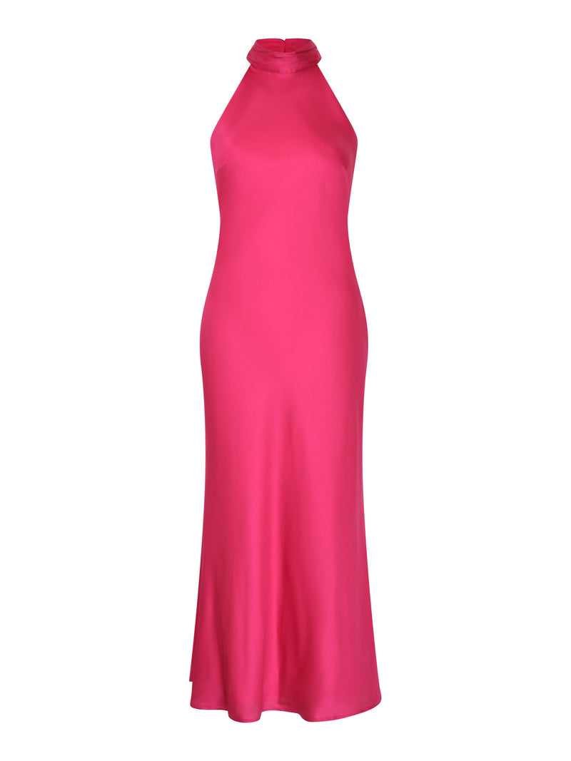 black strapless chiffon maxi dress Eden Strapless Maxi Dress