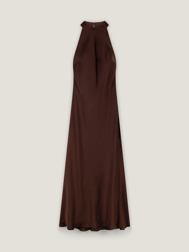 Seychelles Dress in Chocolate