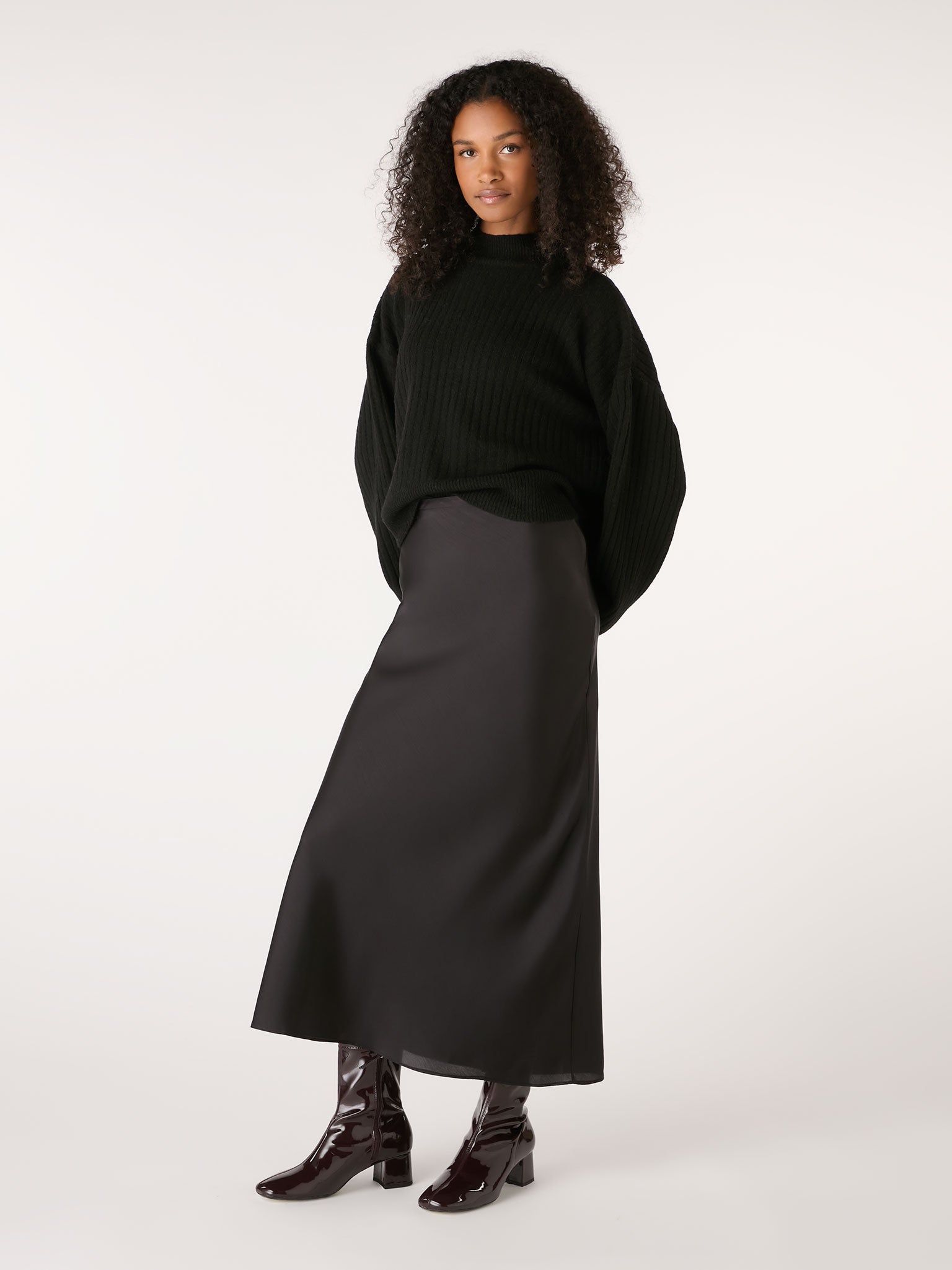 Stella Skirt in Black | OMNES | Skirts | Sustainable & Affordable ...