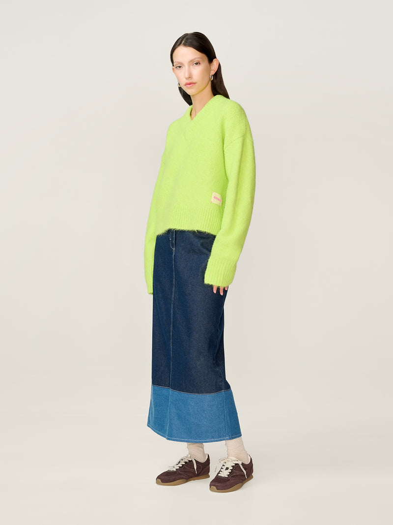 STUDIO OMNES Daria Jumper in Green