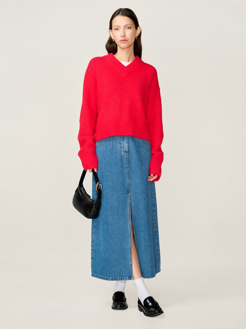 Daria Jumper in Red
