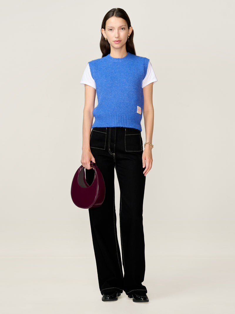 STUDIO OMNES Riri Vest in Cobalt