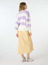 Load image into Gallery viewer, Susie Stripe Jumper in Lilac