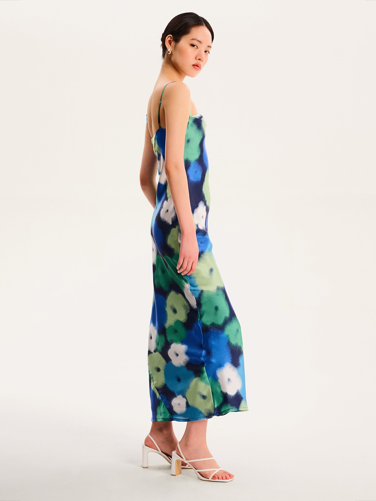 spray on dress Tanya Dress in Spray Floral Print | OMNES | Dresses | Sustainable & Affordable Clothing