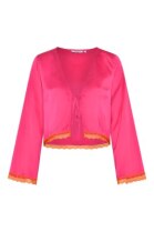 Load image into Gallery viewer, Ambretta Top in Pink with Orange Trim