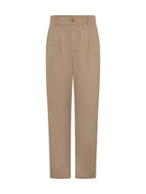 Load image into Gallery viewer, Cinnamon Relaxed Trousers in Tencel/Cotton Blend in Beige