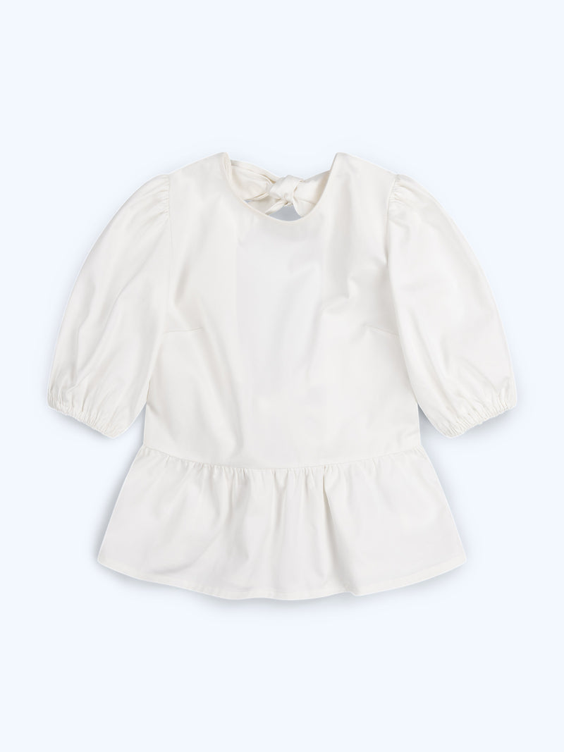 Tiana Top in White