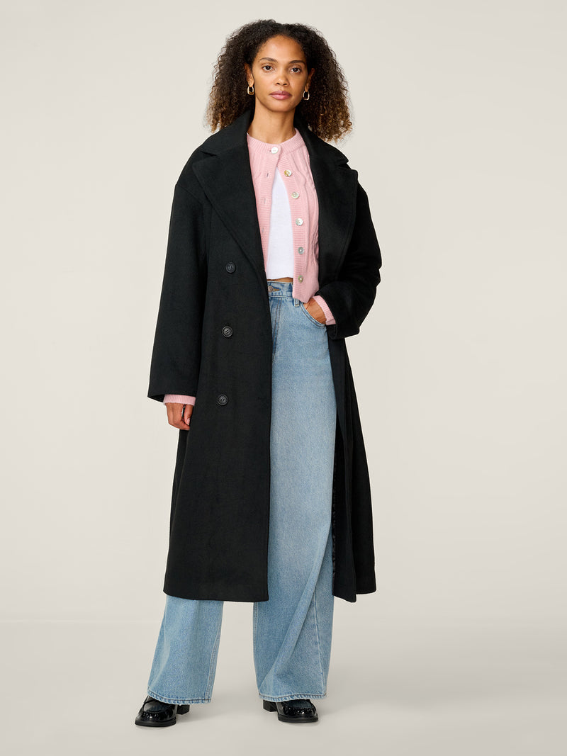 Tina Coat in Black
