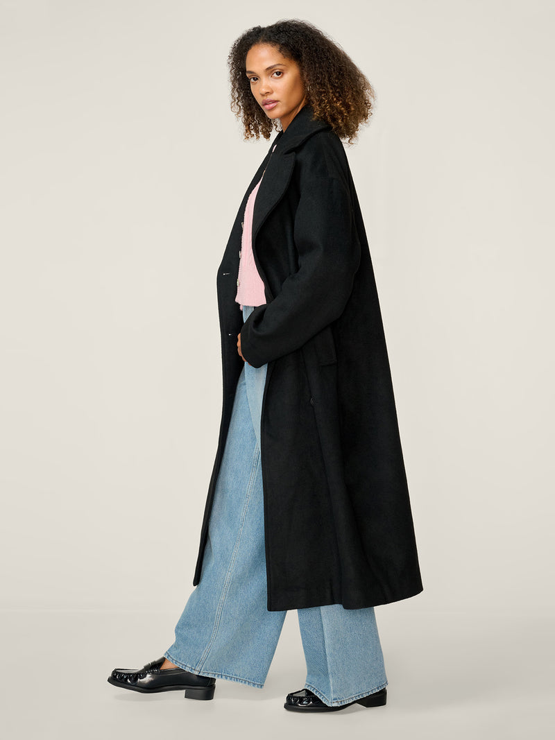 Tina Coat in Black
