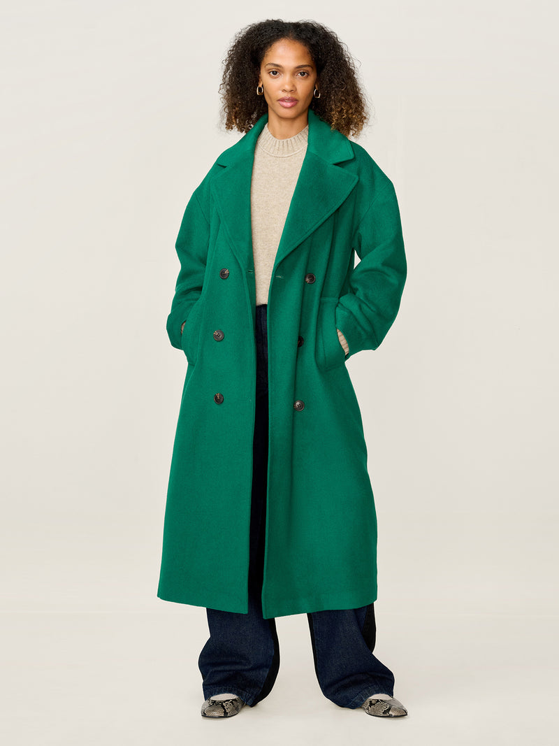 Tina Coat in Green
