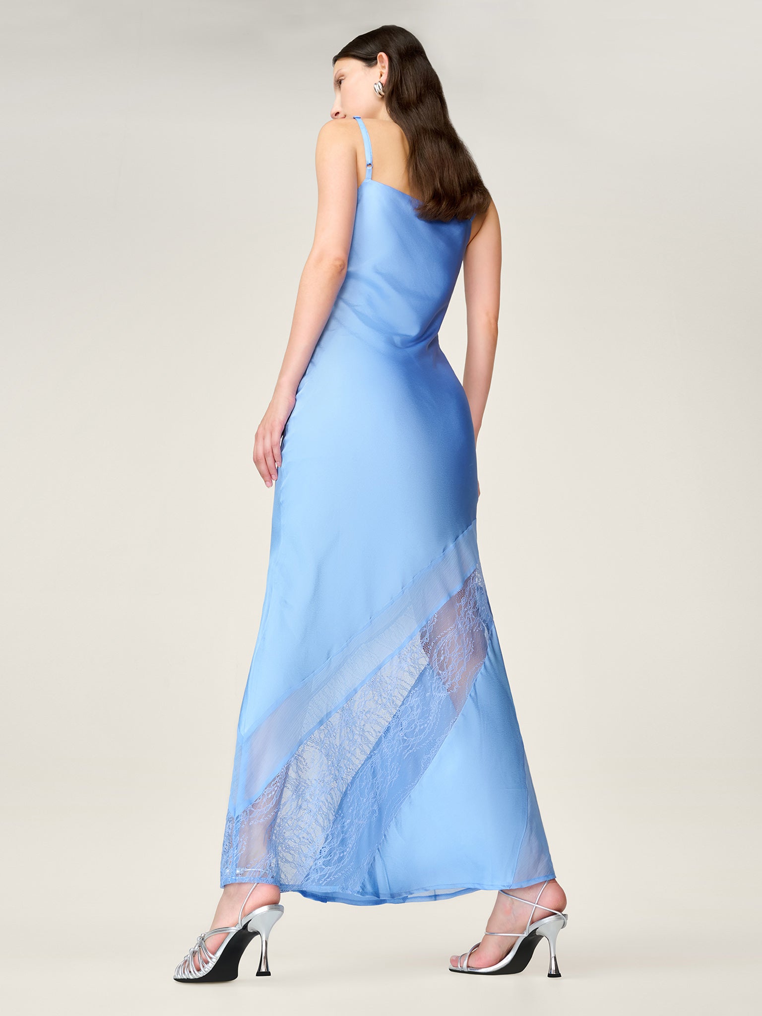 light blue wendy dress Wendy Blue Maxi Dress - US 10