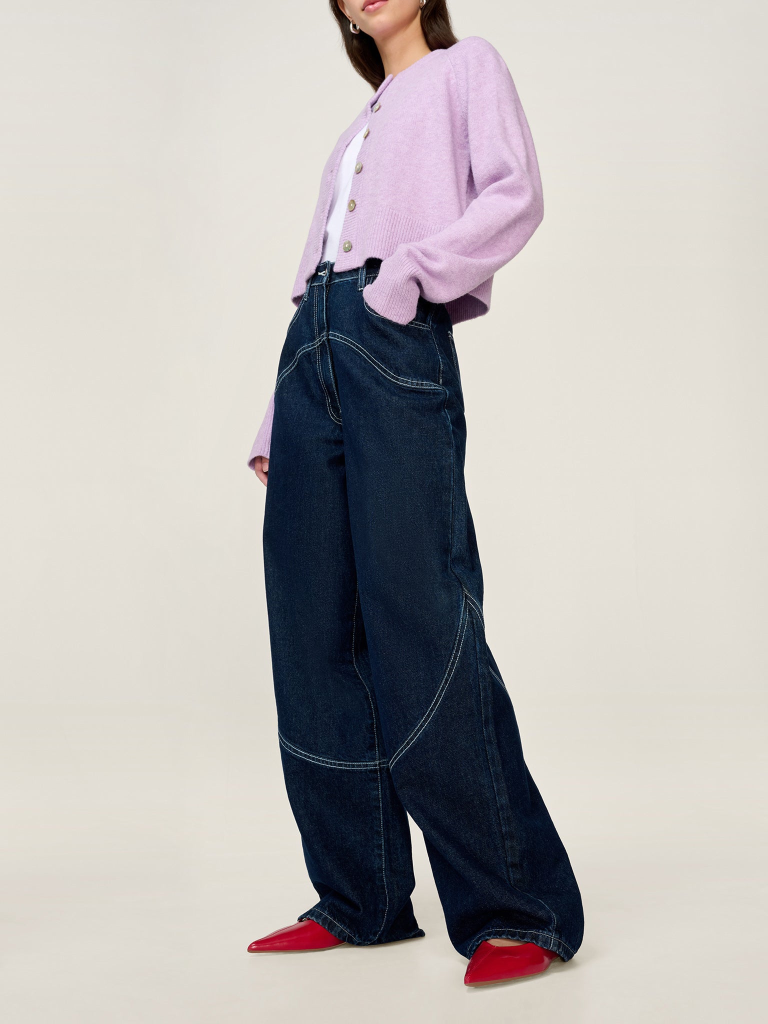 Zola Jean in Dark Indigo Wash – OMNES