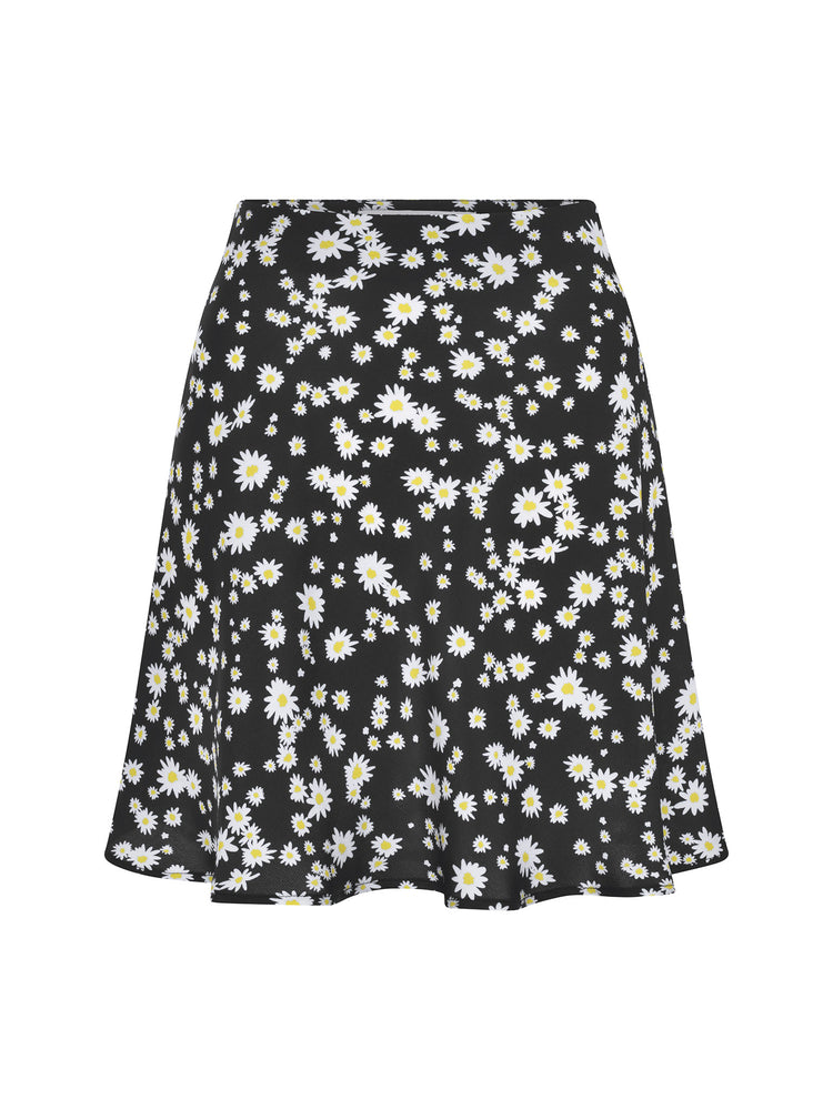 Jeanne Mini Skirt in Daisy Print