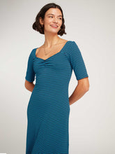 Load image into Gallery viewer, Heather Stripe Midi Dress