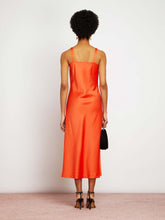 Load image into Gallery viewer, Florence Midi Dress in Burnt Orange