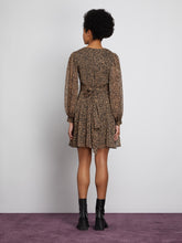 Load image into Gallery viewer, Annie Mini Dress in Animal Print