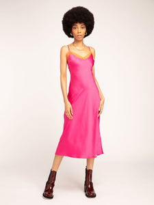 Rosanna Lace Slip Dress in Pink