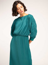 Load image into Gallery viewer, Hebe Midi Dress in Teal