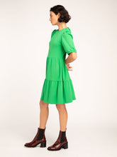 Load image into Gallery viewer, Hazel Tie Back Dress in Green