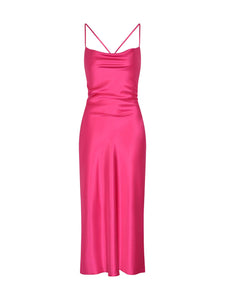 Riviera Midi Dress in Pink