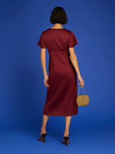 Load image into Gallery viewer, Ada Midi Dress in Zinfandel