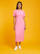 Load image into Gallery viewer, Adelaide Midi Tea Dress in Pink