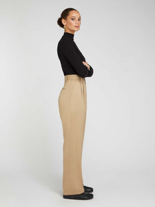 Cinnamon Relaxed Trousers in Beige
