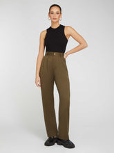 Load image into Gallery viewer, Cinnamon Relaxed Trousers in Olive Green