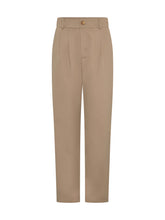 Load image into Gallery viewer, Cinnamon Relaxed Trousers in Beige