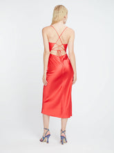 Load image into Gallery viewer, Riviera Midi Dress in Ruby Red
