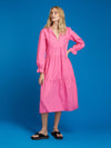 Dorothy Midi Dress in Pink