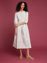 Load image into Gallery viewer, Marguerite Midi Dress in Scribble Print
