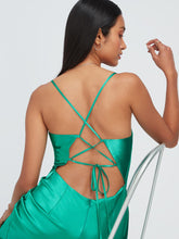 Load image into Gallery viewer, Riviera Midi Dress in Jade Green